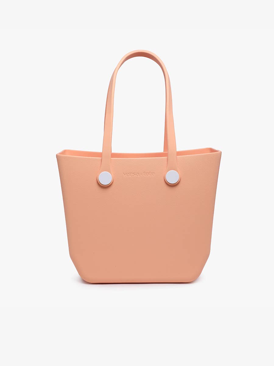 Versa Tote w/ Interchangeable Straps: Peach