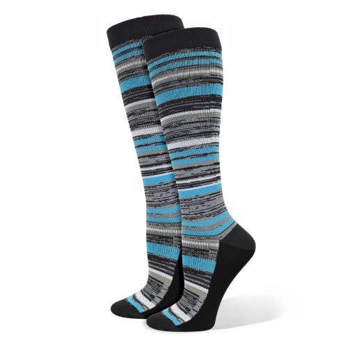 Fashion Compression Marled Stripes -XL