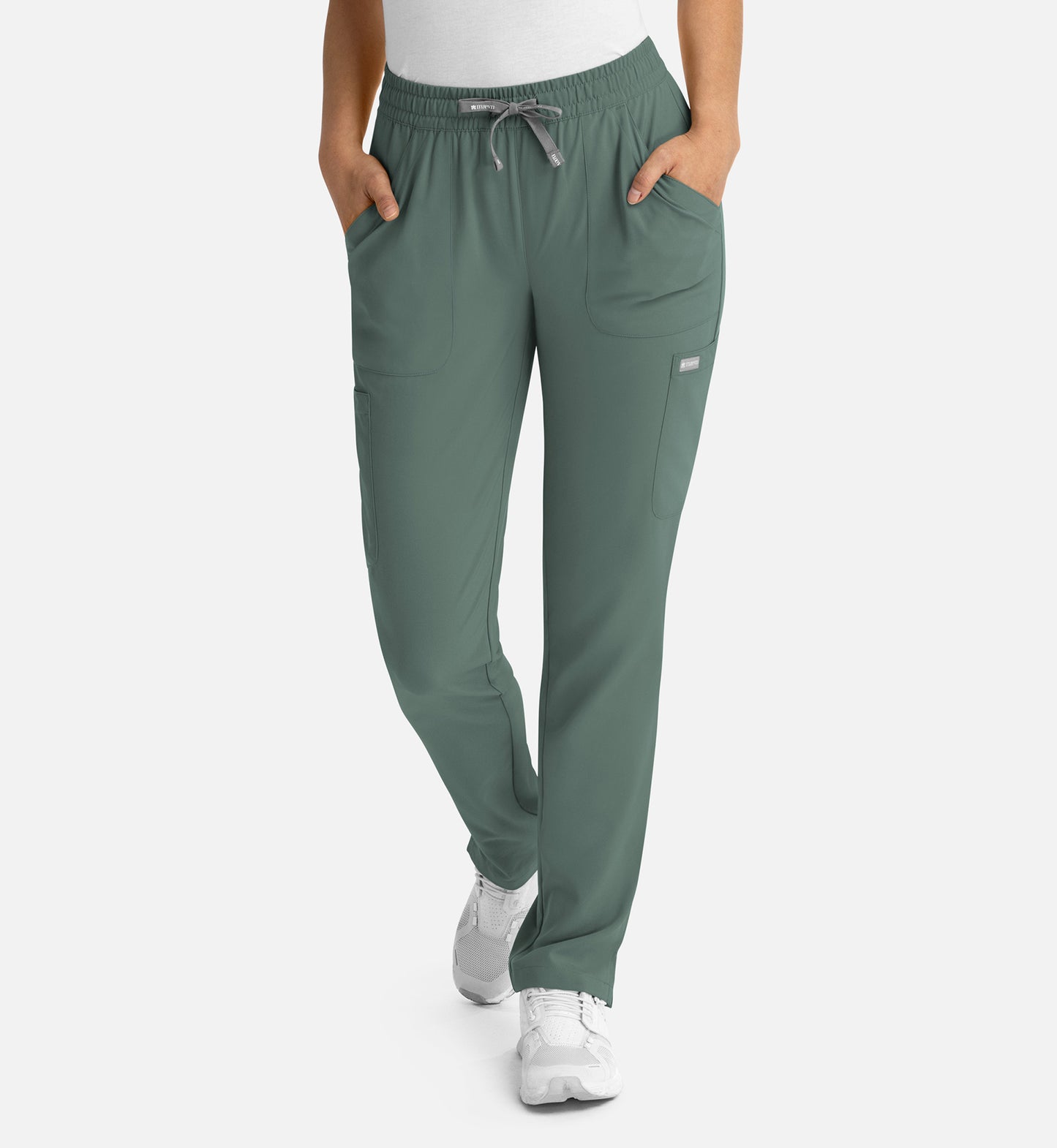 Maevn Momentum Womens Full Elastic Pull on Pant- Tall