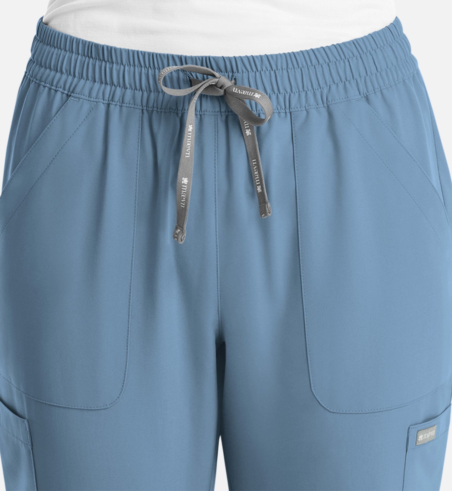 Maevn Momentum Womens Full Elastic Pull on Pant- Tall