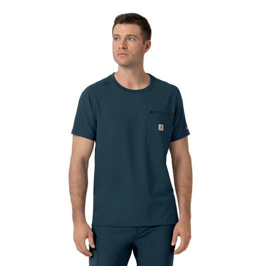 Carhartt Force Cross-Flex Men's Crew Neck Scrub Top