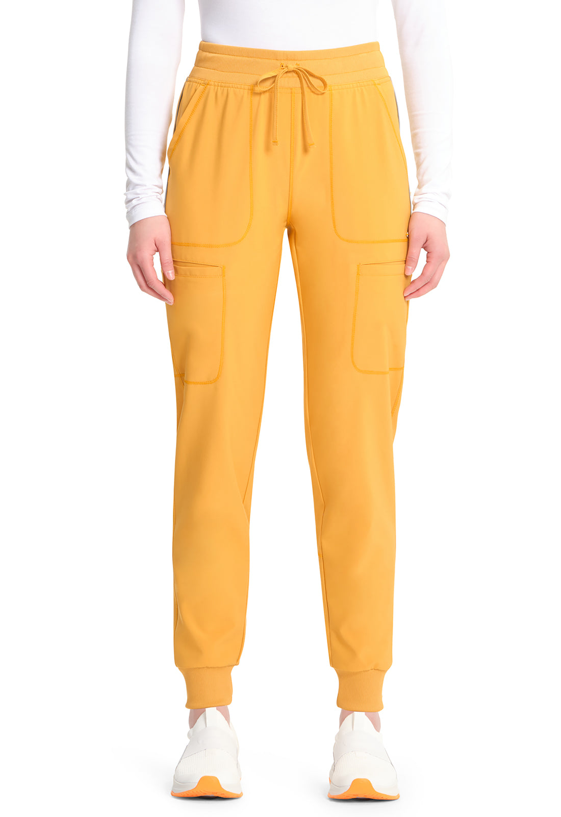 Pantalón deportivo Infinity Mid Rise en tono Gold Rush