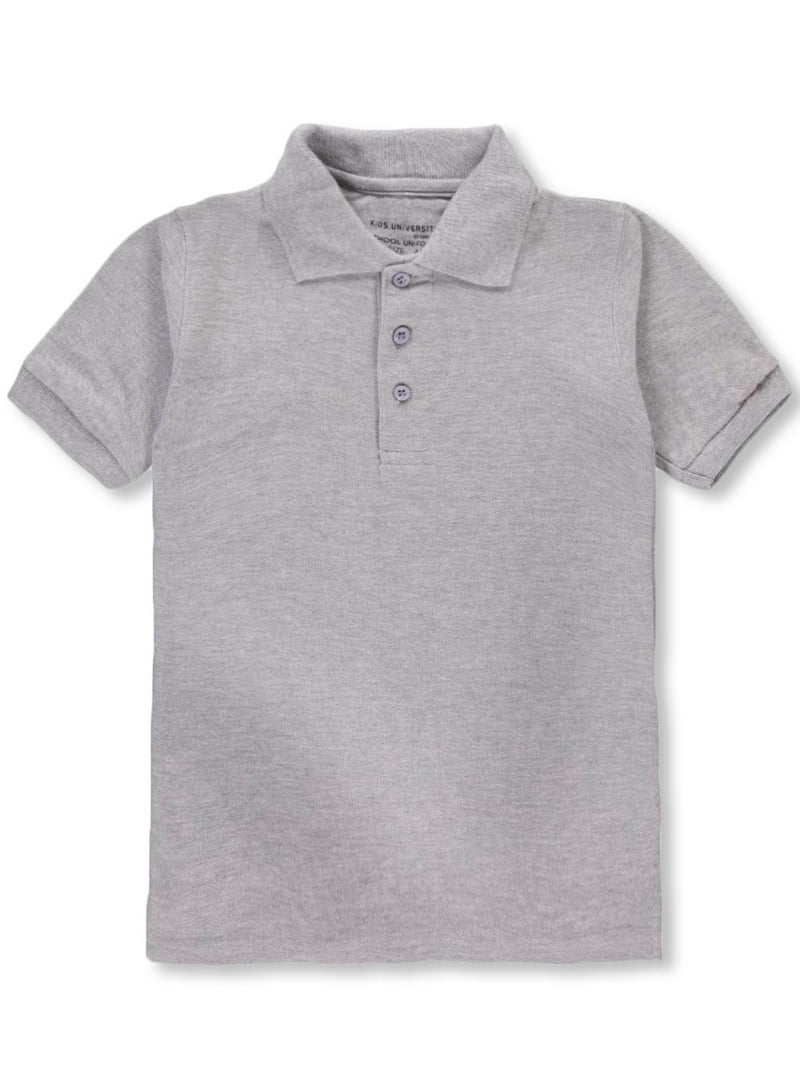 Authentic Galaxy Short Sleeve Polo Shirt-Unisex School Uniform Shirt