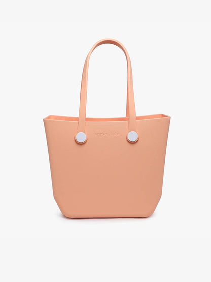 Versa Tote w/ Interchangeable Straps: Peach