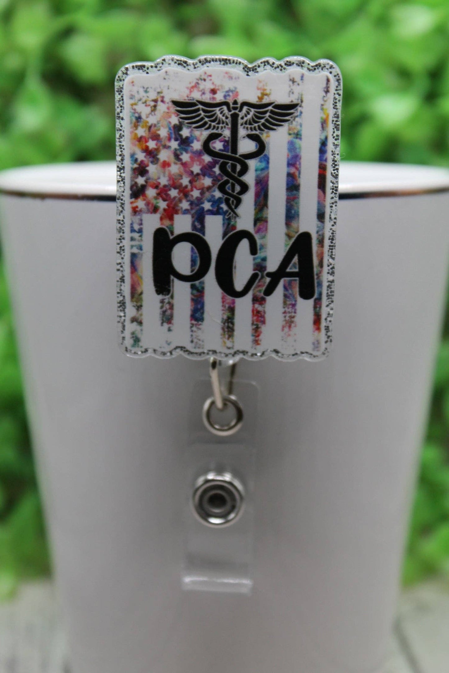 PCA Flag Badge/ID Holder Reel