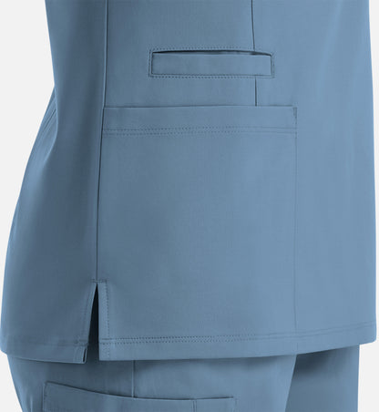 Maevn Momentum Womens Double V-Neck Top