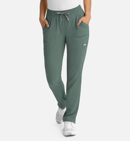 Maevn Momentum Womens Full Elastic Pull on Pant- Tall