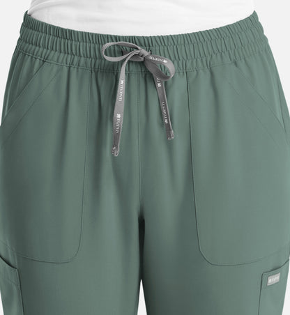 Maevn Momentum Womens Full Elastic Pull on Pant- Tall