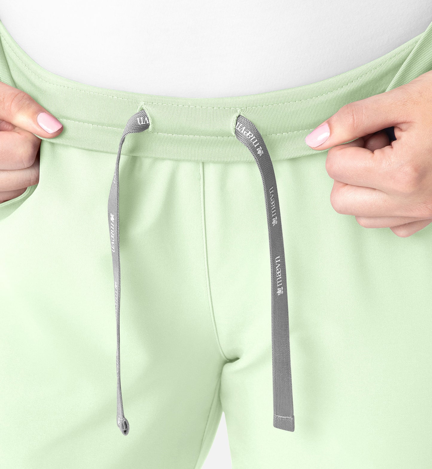 MAEVN MOMENTUM WOMEN'S YOGA WAIST JOGGER in HONEY DEW