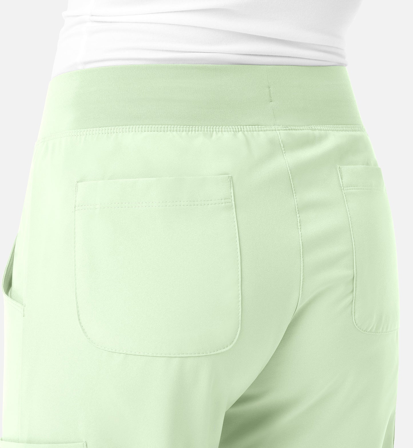 MAEVN MOMENTUM WOMEN'S YOGA WAIST JOGGER in HONEY DEW