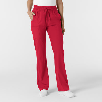Wink Boundless Bootcut Scrub Pant - Red, L