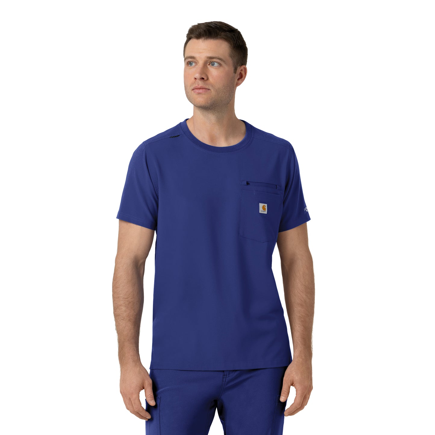Carhartt Force Cross-Flex Men's Crew Neck Scrub Top