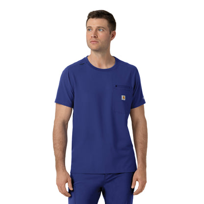 Carhartt Force Cross-Flex Men's Crew Neck Scrub Top
