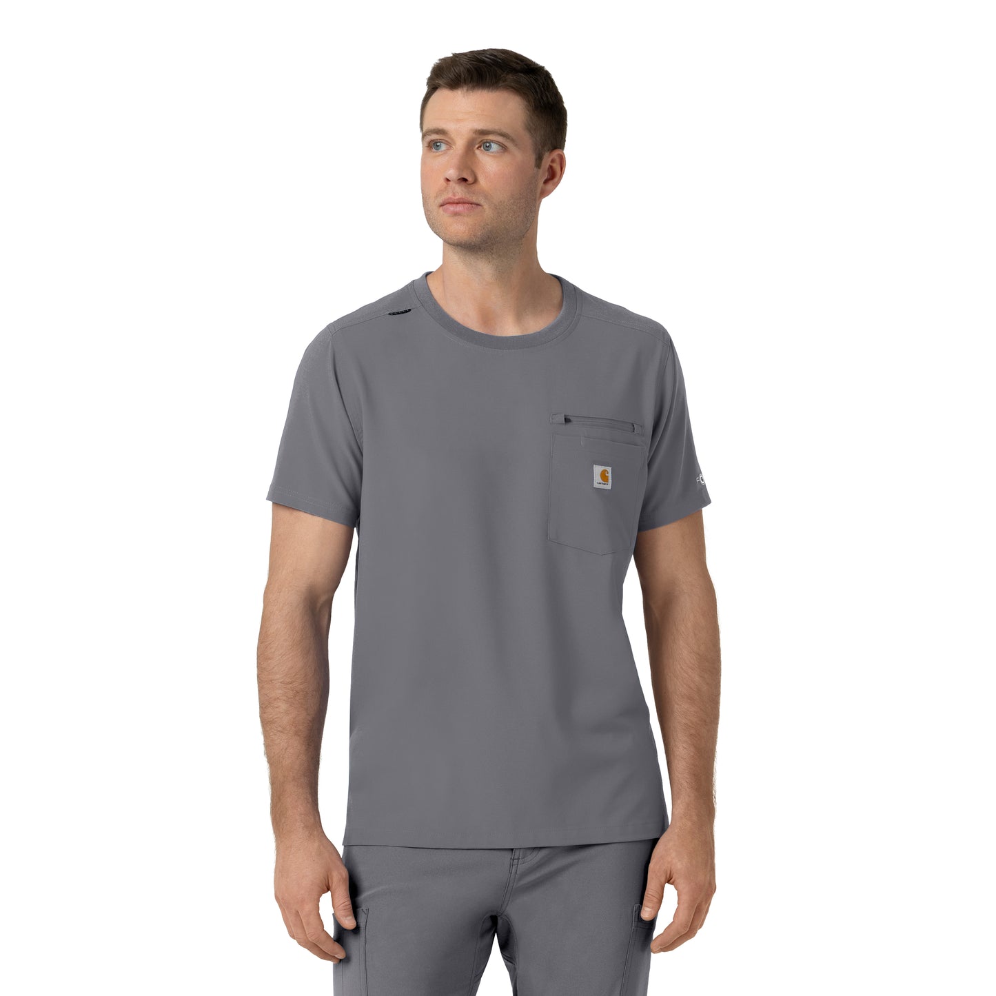 Carhartt Force Cross-Flex Men's Crew Neck Scrub Top