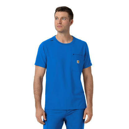 Carhartt Force Cross-Flex Men's Crew Neck Scrub Top