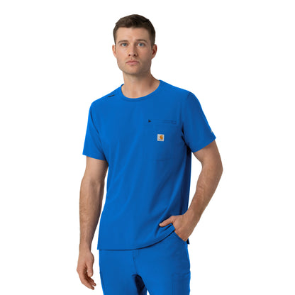 Carhartt Force Cross-Flex Men's Crew Neck Scrub Top