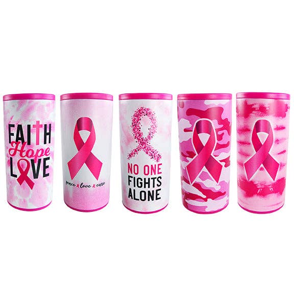 BCA PINK Slim Insulated Can Cooler Assortment