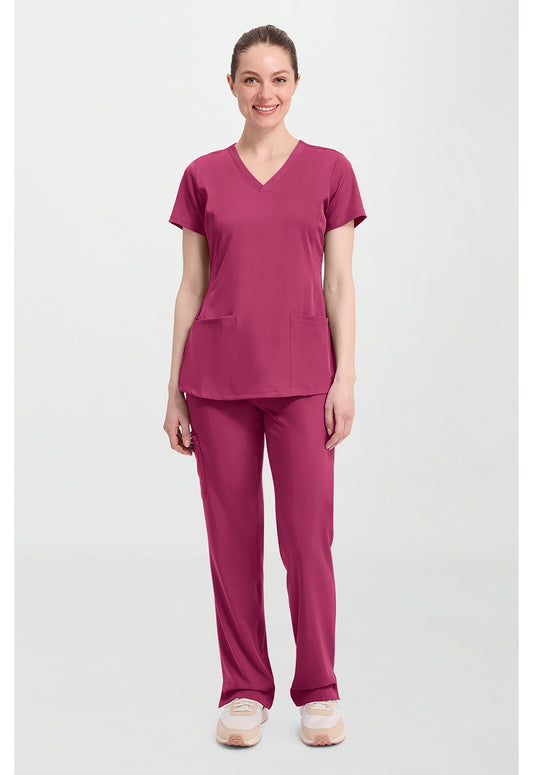 Healing Hands Works Scrub Set – Cherry Wine